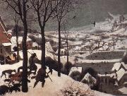 BRUEGHEL, Pieter the Younger The Hunters in the Snow oil painting picture wholesale